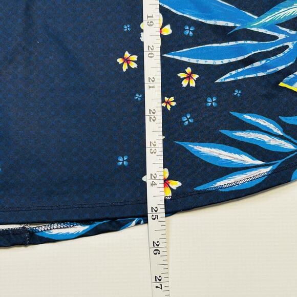 Lucky in Love Womens Large Long Sleeve Rash Guard Mesh Trim Tennis Top - Picture 9 of 14